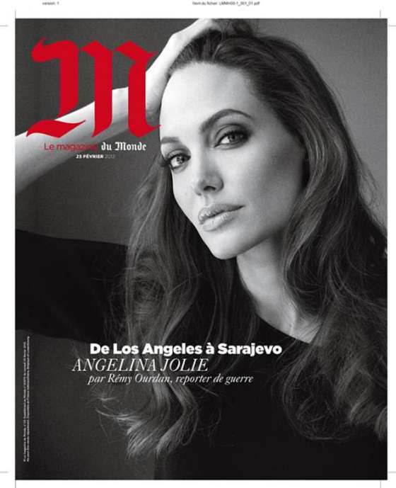 Angelina Jolie - 2012 Le Magazine du Monde (February Issue)